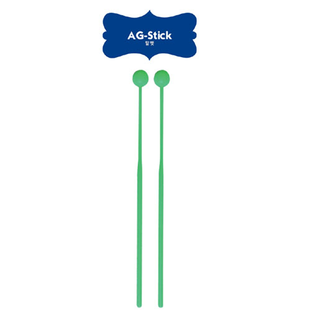 [학습부자재] 엔젤 AG-Stick 실로폰채(GREEN/YELLOW)색상랜덤