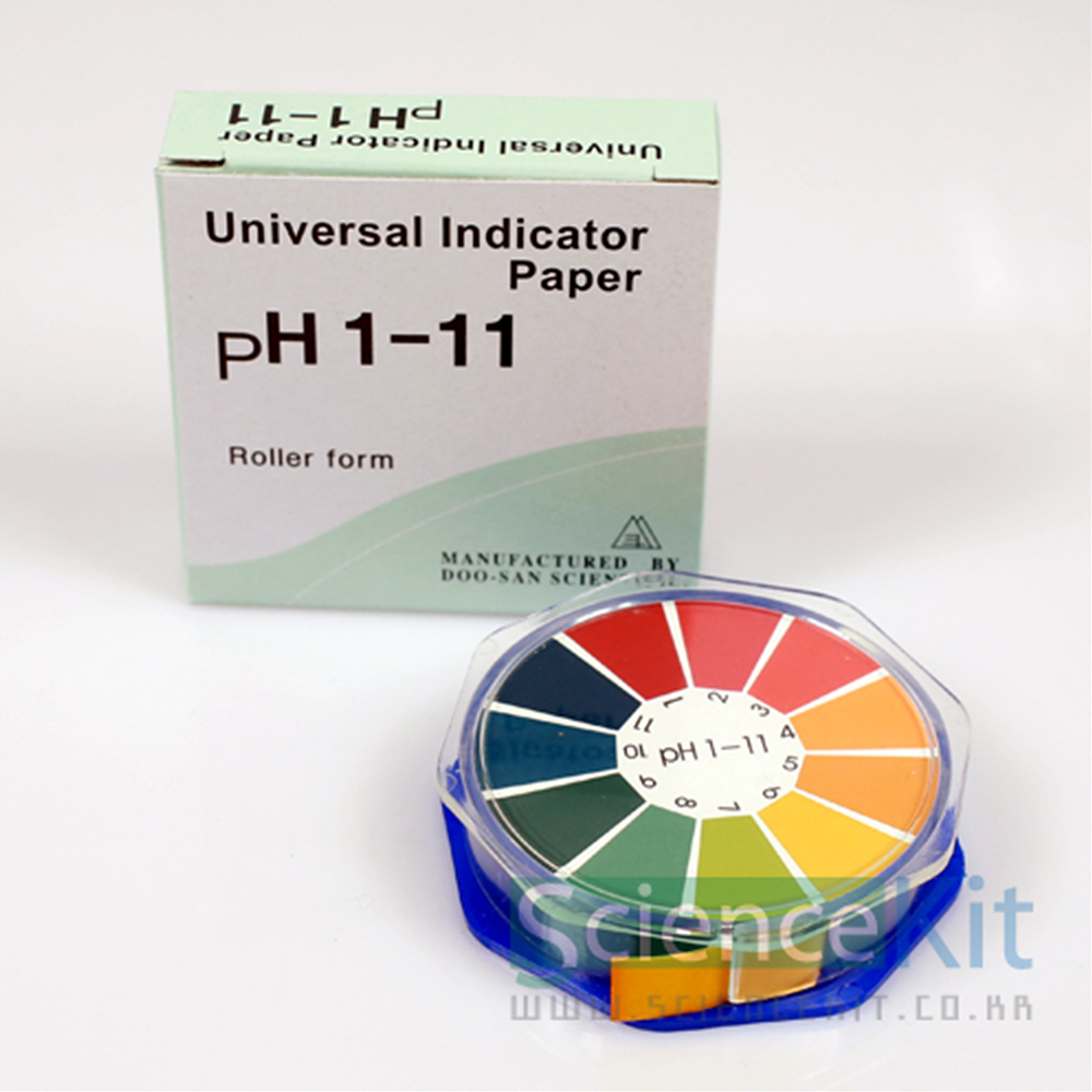 Papier PH Universel 1-11, Distributeur Double Rouleau, Lot De 10 – Pour Tests Rapides
